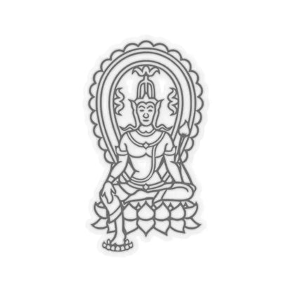 Dusit Province Seal (Thailand) STICKER Vinyl Kiss-Cut Decal 3 Inch Transparent - The Sticker Space