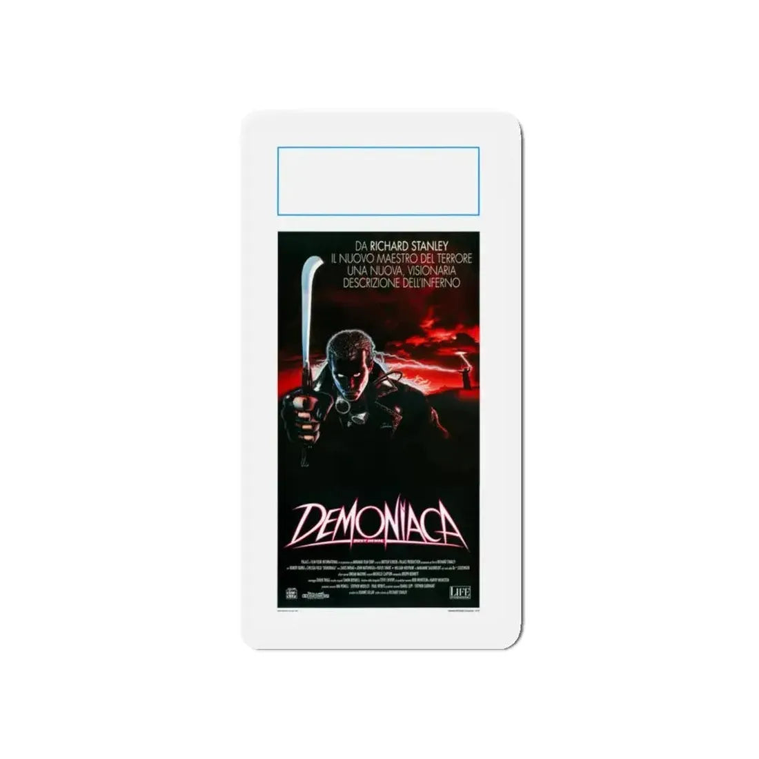 DUST DEVIL (ITALIAN) 1992 Movie Poster - Refrigerator Magnet - The Sticker Space