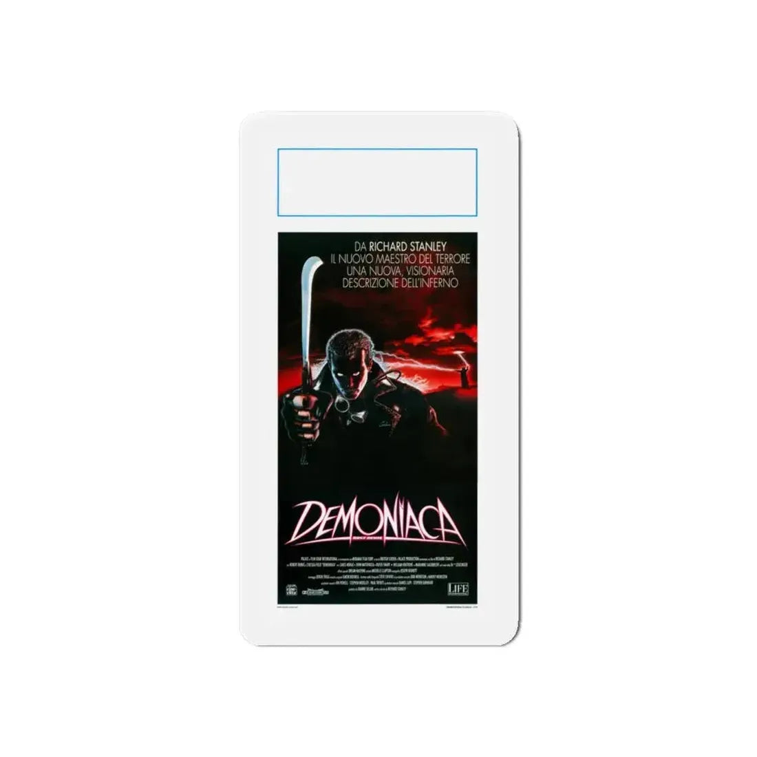 DUST DEVIL (ITALIAN) 1992 Movie Poster - Refrigerator Magnet - The Sticker Space