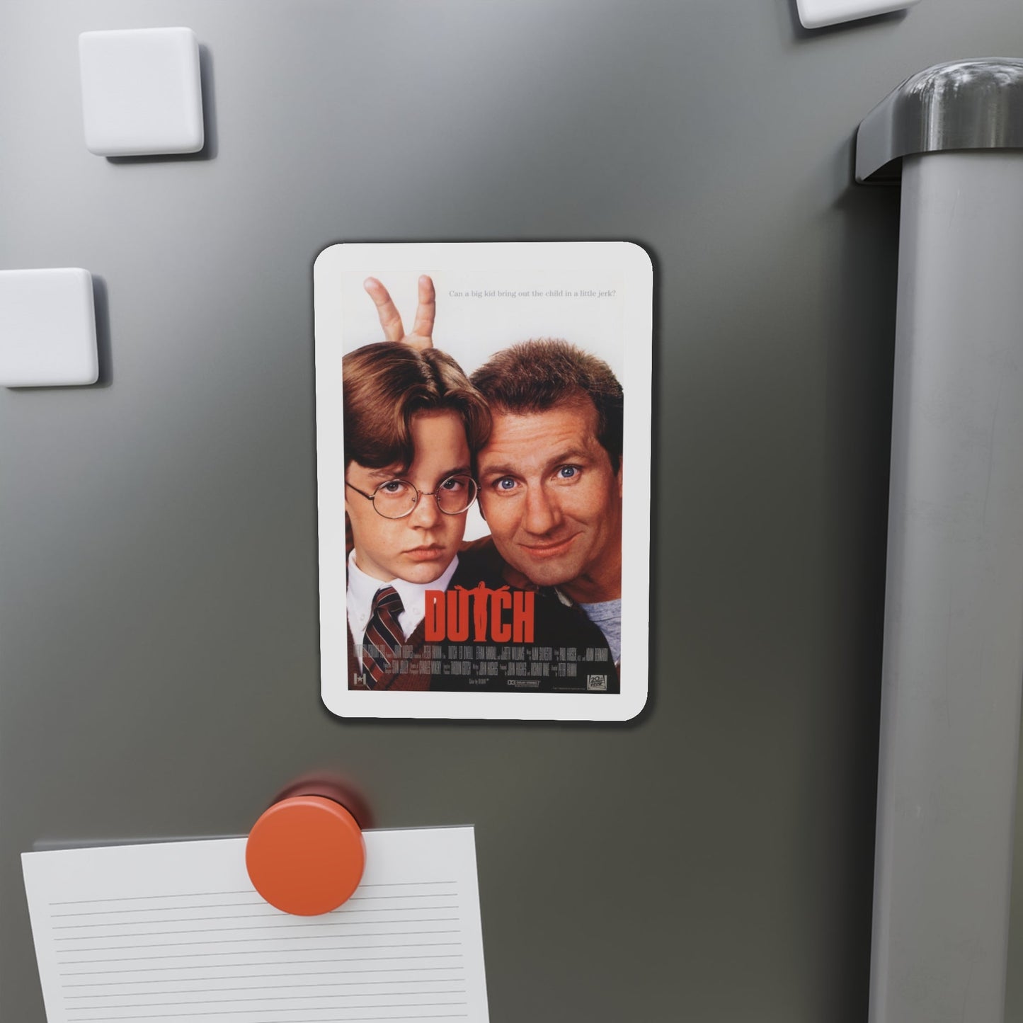 Dutch 1991 Movie Poster Die-Cut Magnet-The Sticker Space