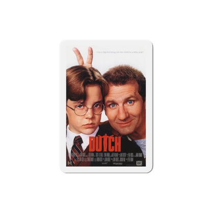 Dutch 1991 Movie Poster Die-Cut Magnet-3" x 3"-The Sticker Space