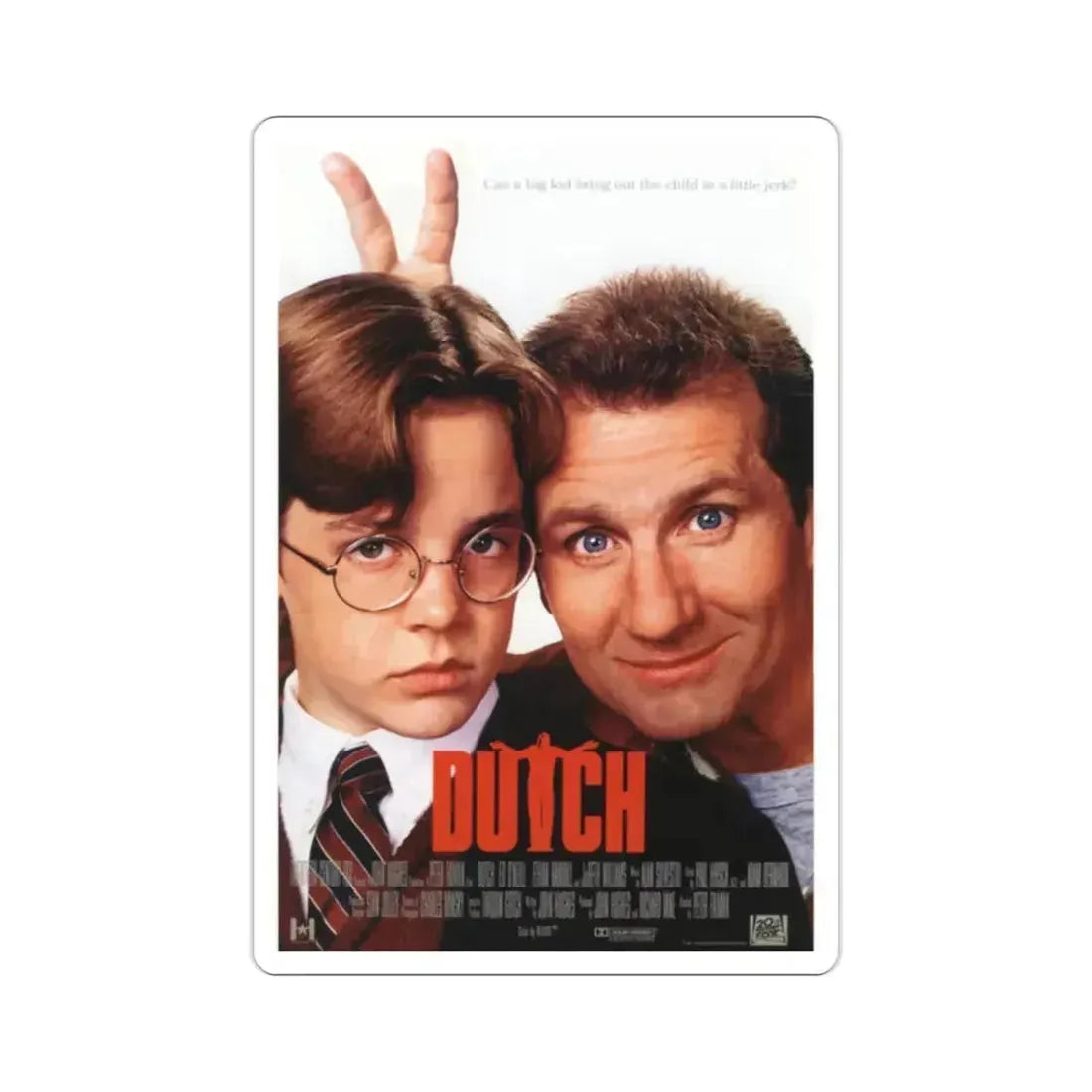 Dutch 1991 Movie Poster STICKER Vinyl Die-Cut Decal 2 Inch - The Sticker Space