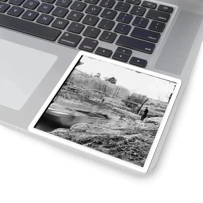 Dutch Gap, Va. The Canal Under Construction (U.S. Civil War) STICKER Vinyl Kiss-Cut Decal - The Sticker Space