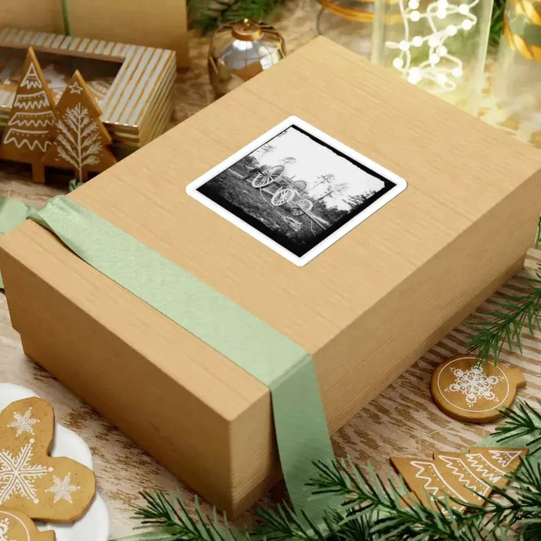 Dutch Gap, Va., Vicinity. Sling for Transporting Big Guns (U.S. Civil War) STICKER Vinyl Kiss-Cut Decal - The Sticker Space