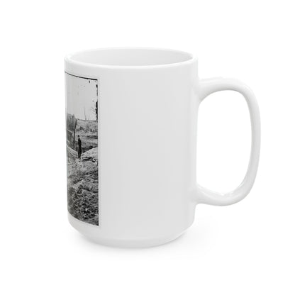 Dutch Gap, Va. The Canal Under Construction (U.S. Civil War) White Coffee Mug