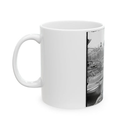 Dutch Gap, Va. The Canal Under Construction (U.S. Civil War) White Coffee Mug