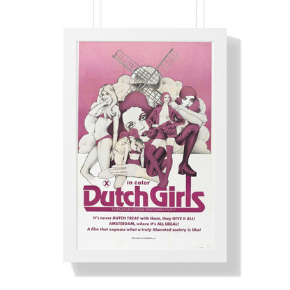 DUTCH GIRLS 1985 - Framed Movie Poster-16″ x 24″-The Sticker Space