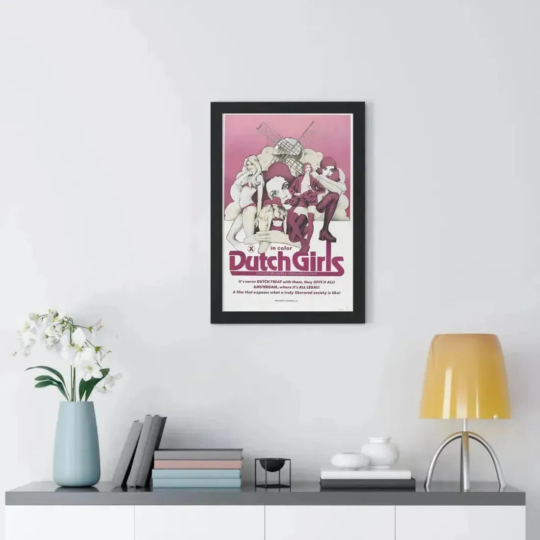 DUTCH GIRLS 1985 - Framed Movie Poster - The Sticker Space