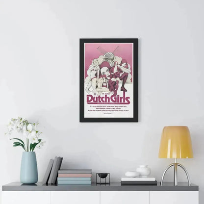 DUTCH GIRLS 1985 - Framed Movie Poster - The Sticker Space