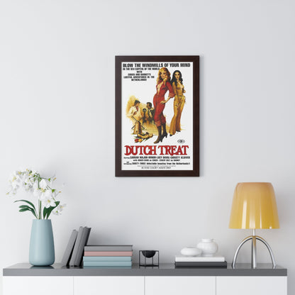 DUTCH TREAT 1987 - Framed Movie Poster-The Sticker Space