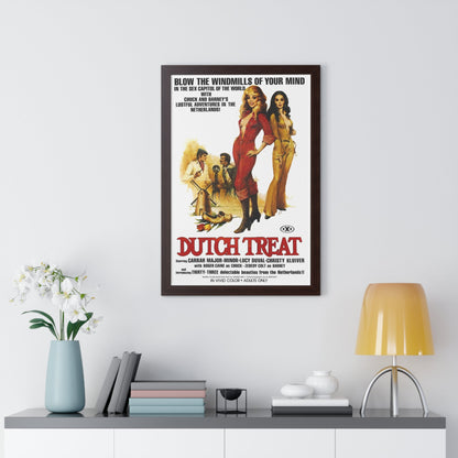 DUTCH TREAT 1987 - Framed Movie Poster-The Sticker Space