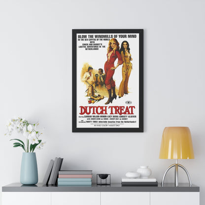 DUTCH TREAT 1987 - Framed Movie Poster-The Sticker Space