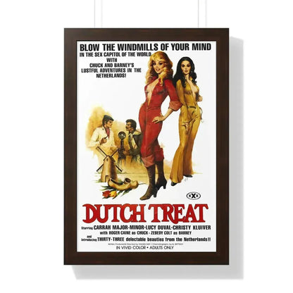 DUTCH TREAT 1987 - Framed Movie Poster - The Sticker Space