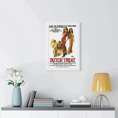DUTCH TREAT 1987 - Framed Movie Poster - The Sticker Space