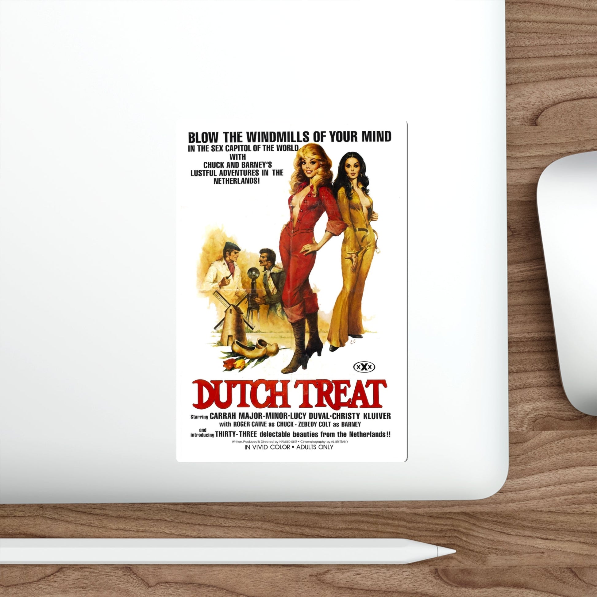 DUTCH TREAT 1987 Movie Poster STICKER Vinyl Die-Cut Decal-The Sticker Space