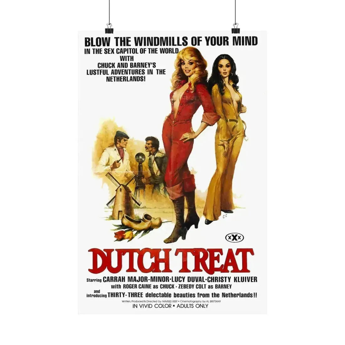 DUTCH TREAT 1987 - Paper Movie Poster 16″ x 24″ Matte - The Sticker Space