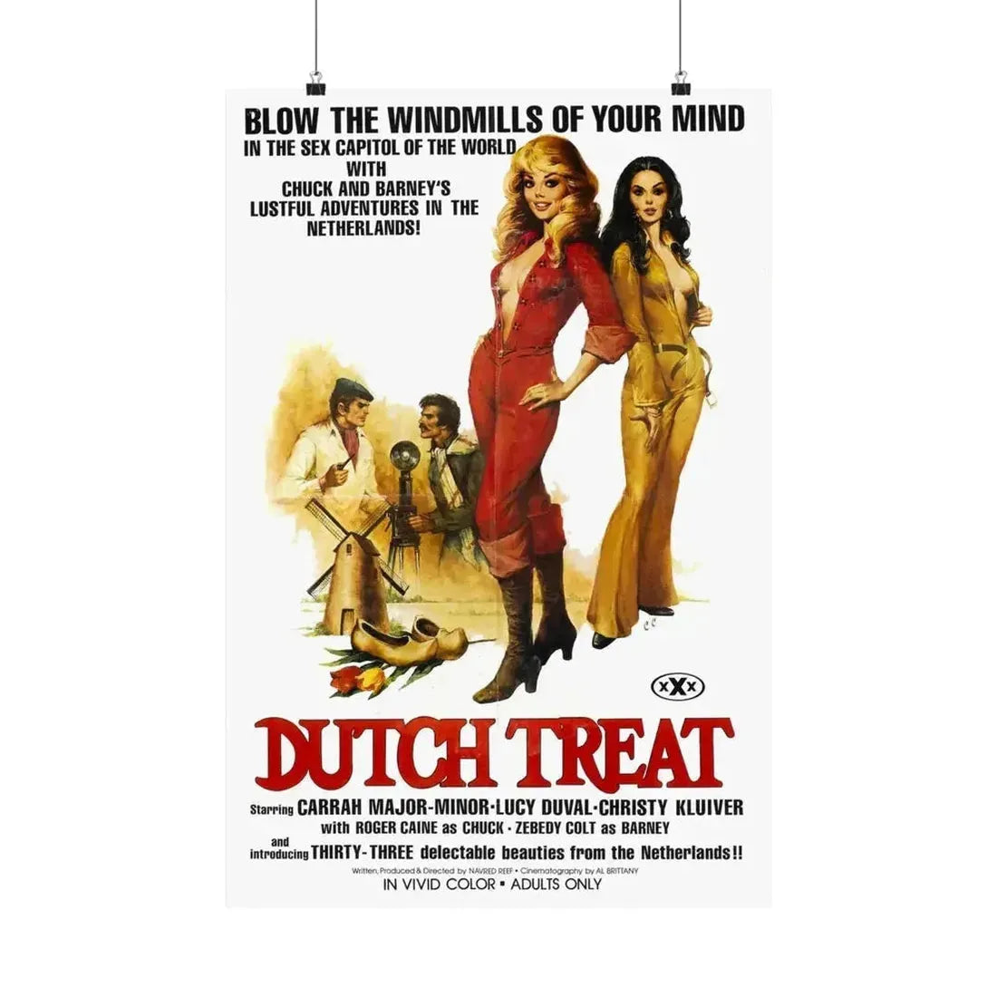 DUTCH TREAT 1987 - Paper Movie Poster - The Sticker Space
