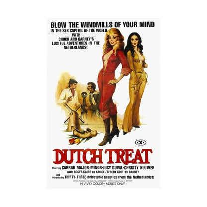 DUTCH TREAT 1987 - Paper Movie Poster - The Sticker Space
