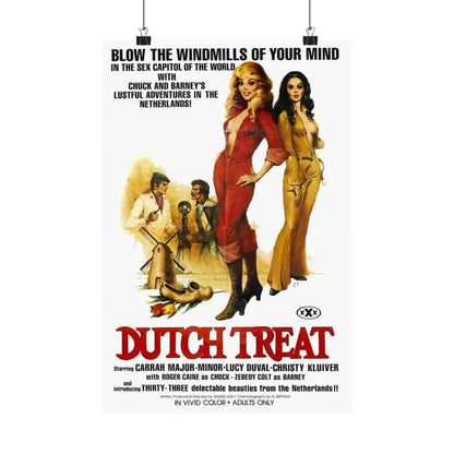 DUTCH TREAT 1987 - Paper Movie Poster - The Sticker Space