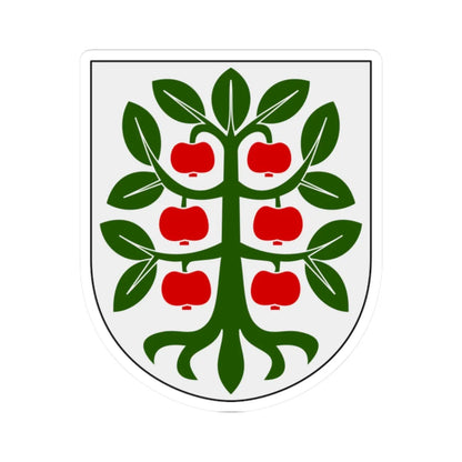 Duvbo vapen (Sweden) (Coat of Arms) STICKER Vinyl Kiss-Cut Decal 2 Inch White - The Sticker Space