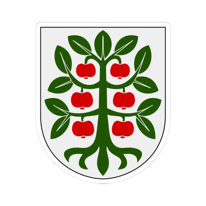 Duvbo vapen (Sweden) (Coat of Arms) STICKER Vinyl Kiss-Cut Decal 3 Inch White - The Sticker Space