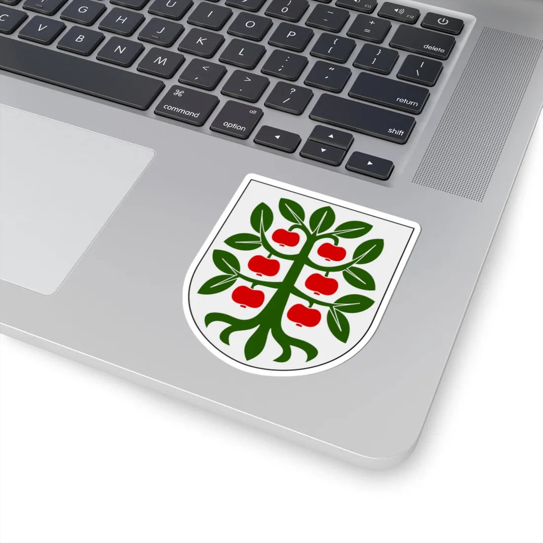 Duvbo vapen (Sweden) (Coat of Arms) STICKER Vinyl Kiss-Cut Decal - The Sticker Space