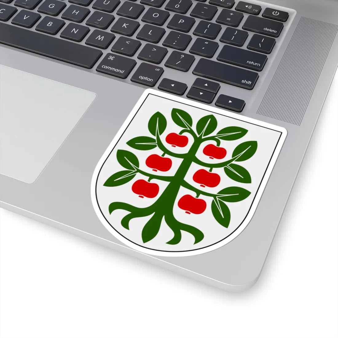Duvbo vapen (Sweden) (Coat of Arms) STICKER Vinyl Kiss-Cut Decal - The Sticker Space