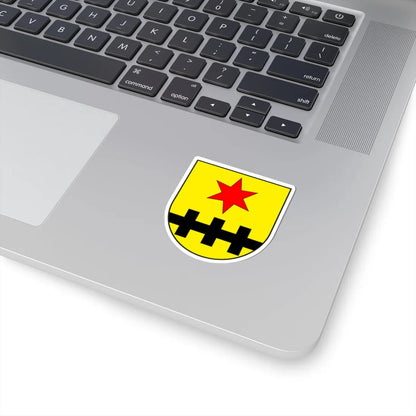 Duvin wappen (Switzerland) (Coat of Arms) STICKER Vinyl Kiss-Cut Decal - The Sticker Space