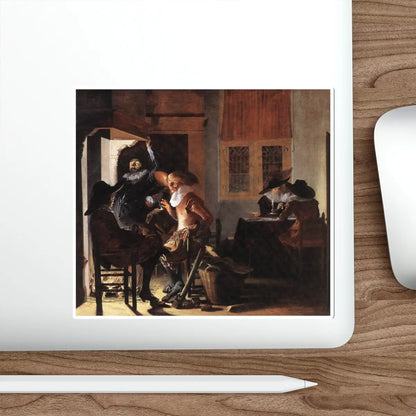 SKU:15184981993575077965 Sticker types:White Shape:Die-Cut Sizes:6" × 6"