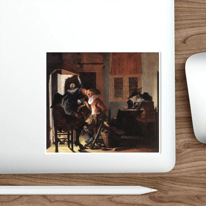 SKU:31184234682385766218 Sticker types:White Shape:Die-Cut Sizes:5" × 5"