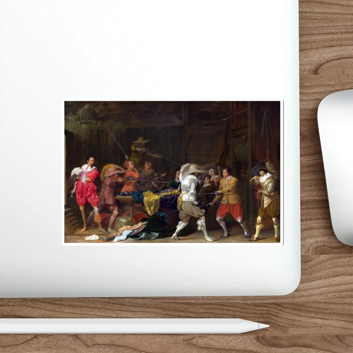 SKU:39518658681466248730 Sticker types:White Shape:Die-Cut Sizes:6" × 6"