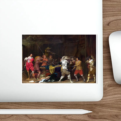 SKU:39518658681466248730 Sticker types:White Shape:Die-Cut Sizes:6" × 6"