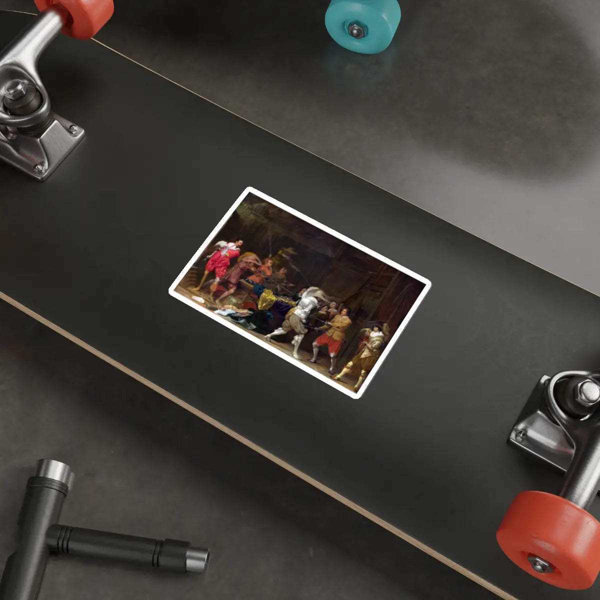 SKU:77838895712840080959 Sticker types:White Shape:Die-Cut Sizes:5" × 5"