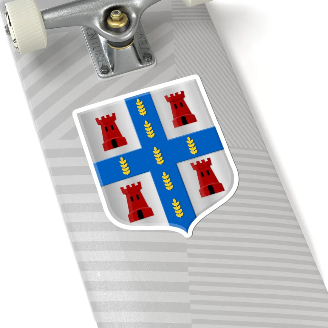 Dwingeloo wapen 1898 (Netherlands) (Coat of Arms) STICKER Vinyl Kiss-Cut Decal - The Sticker Space