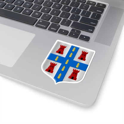 Dwingeloo wapen 1898 (Netherlands) (Coat of Arms) STICKER Vinyl Kiss-Cut Decal - The Sticker Space