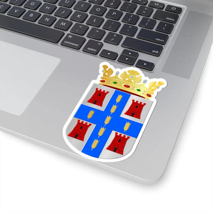 Dwingeloo wapen 1963 (Netherlands) (Coat of Arms) STICKER Vinyl Kiss-Cut Decal - The Sticker Space