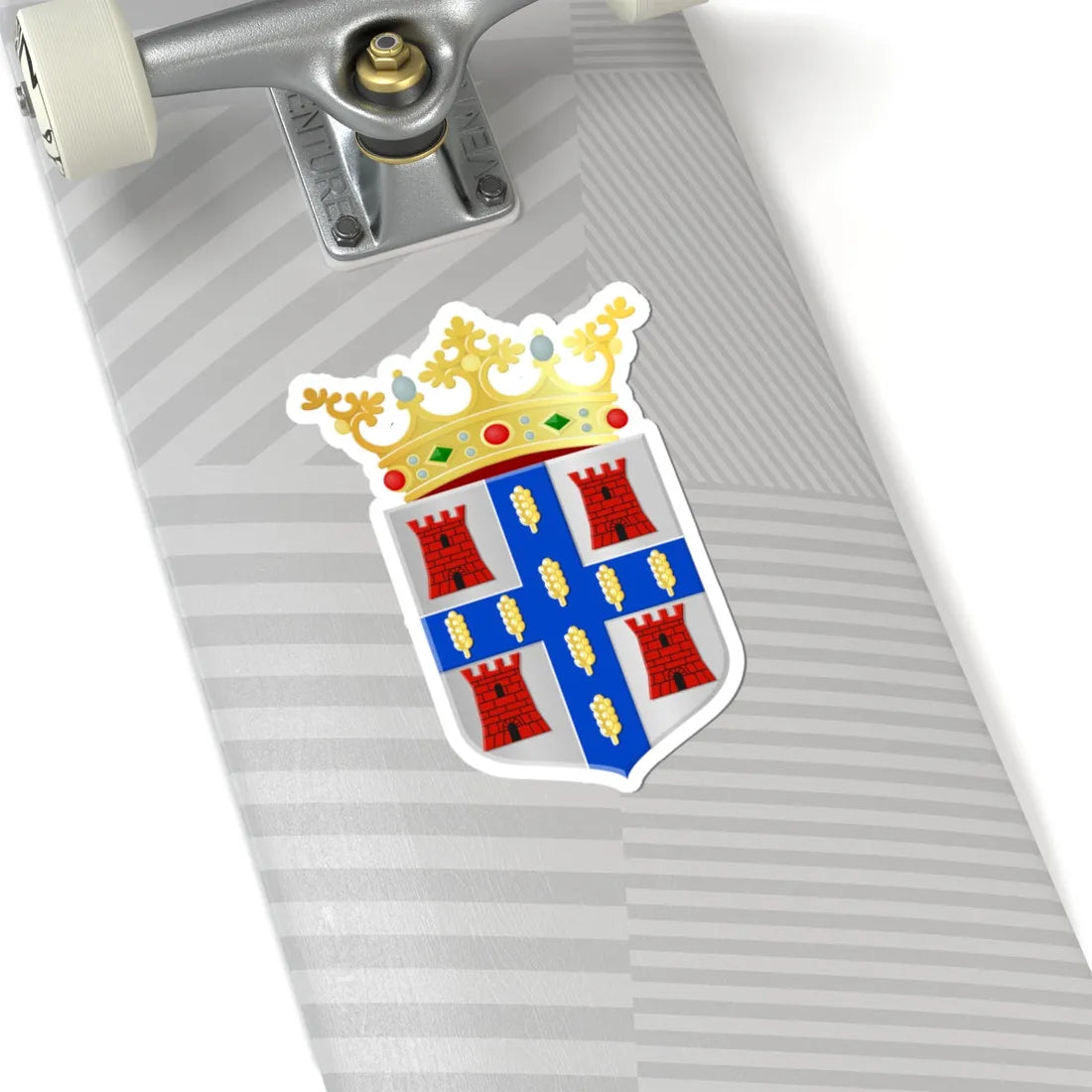 Dwingeloo wapen 1985 (Netherlands) (Coat of Arms) STICKER Vinyl Kiss-Cut Decal - The Sticker Space