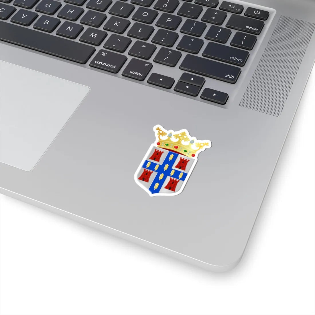 Dwingeloo wapen 1985 (Netherlands) (Coat of Arms) STICKER Vinyl Kiss-Cut Decal - The Sticker Space