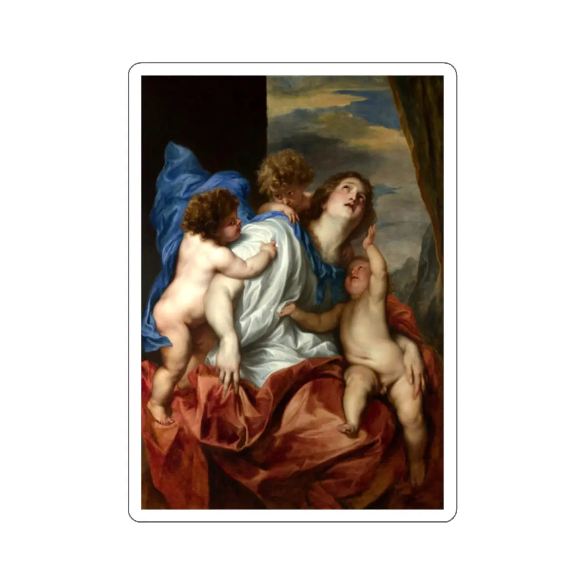 SKU:16751941936692947933 Sticker types:White Shape:Die-Cut Sizes:2" × 2"