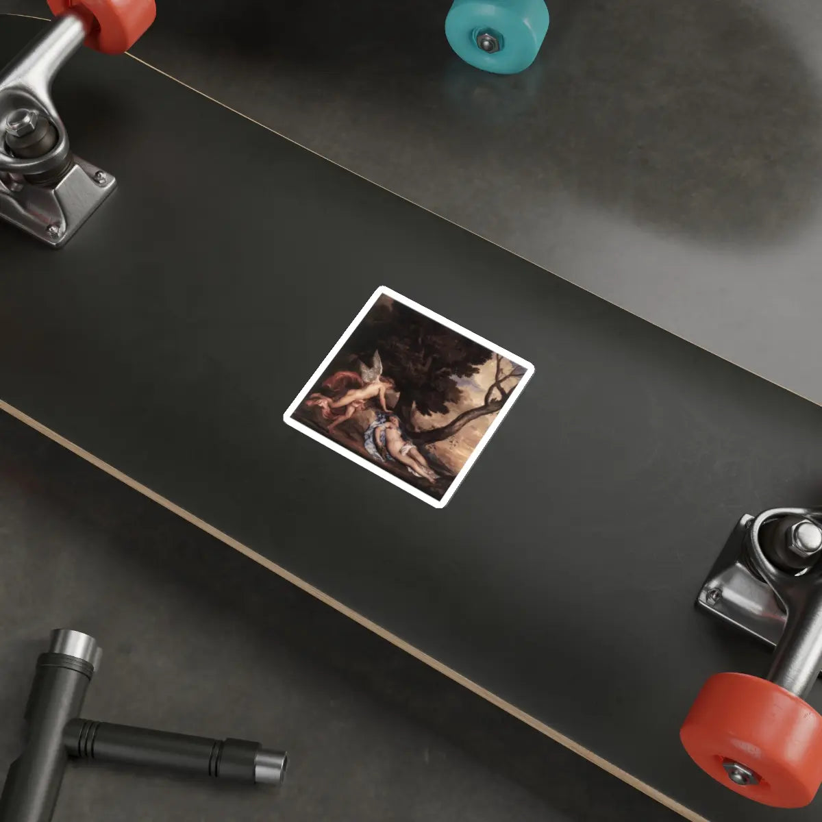SKU:15840888667241610946 Sticker types:White Shape:Die-Cut Sizes:3" × 3"