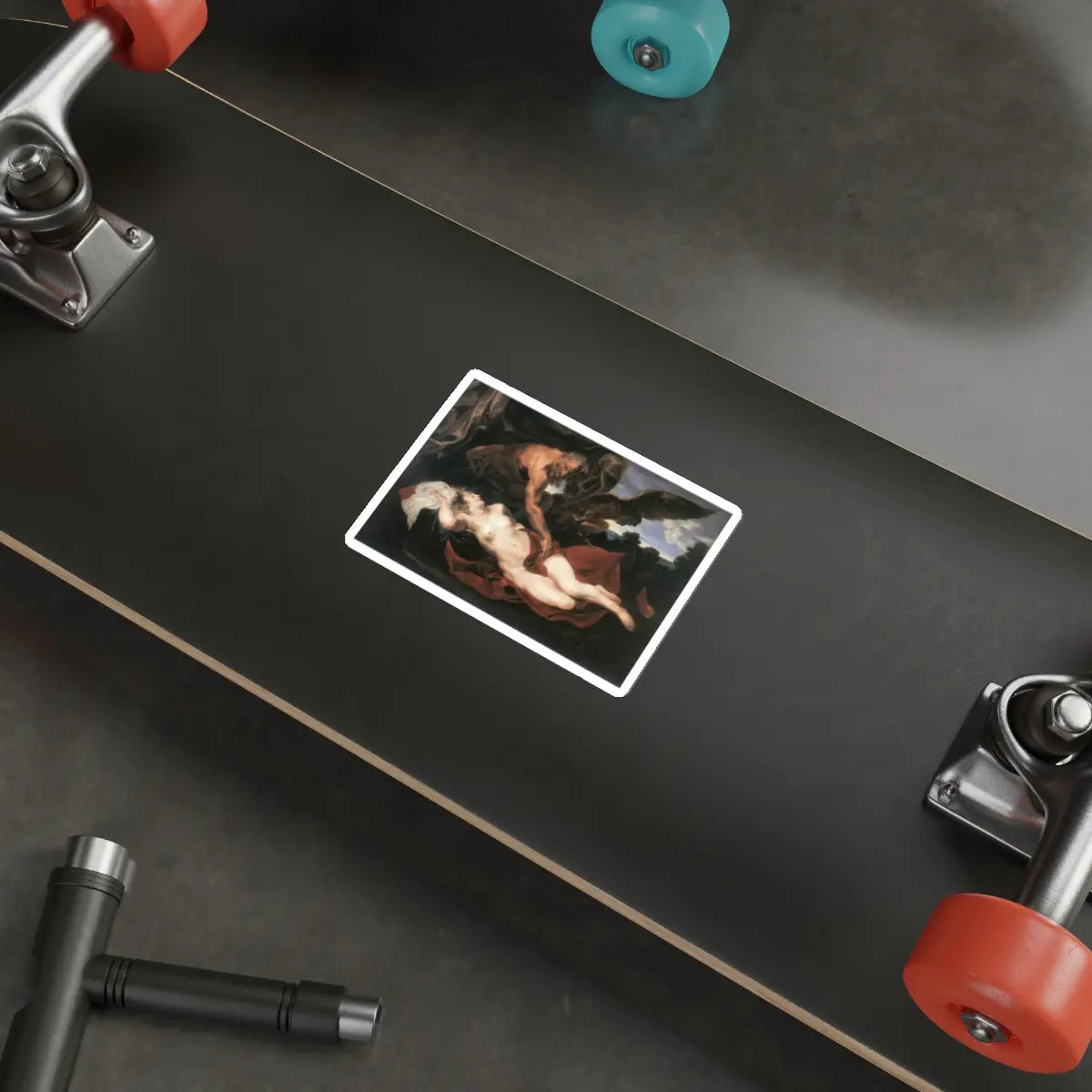 SKU:16229815371666606842 Sticker types:White Shape:Die-Cut Sizes:4" × 4"