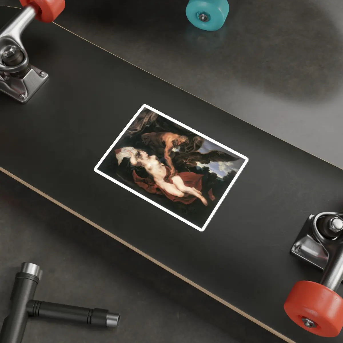 SKU:24309132976487371115 Sticker types:White Shape:Die-Cut Sizes:5" × 5"