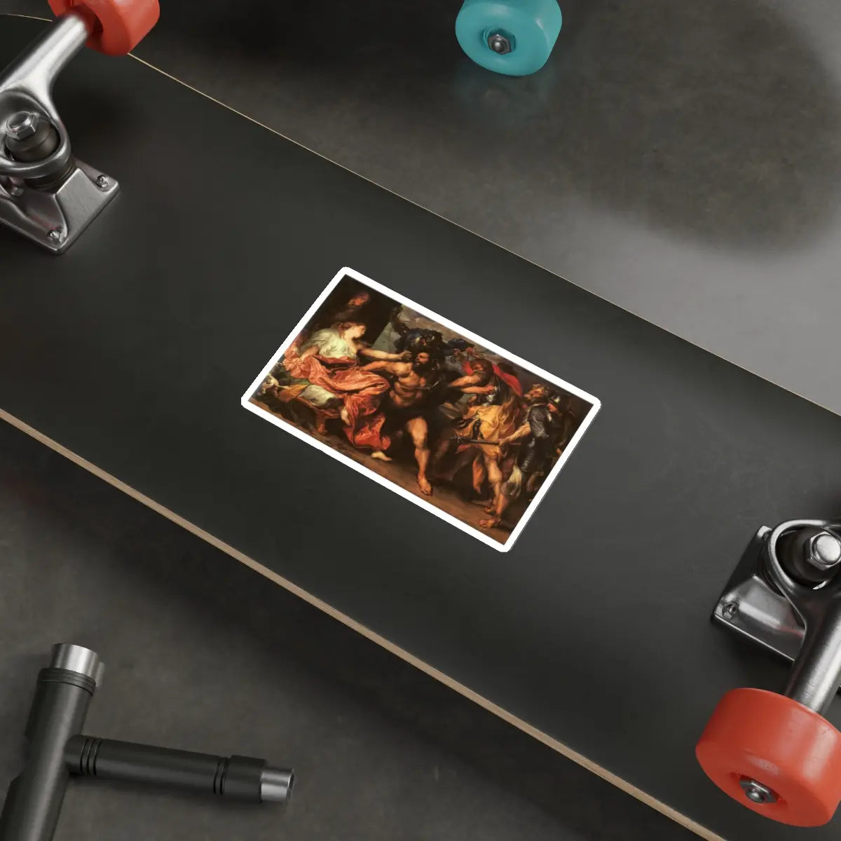 SKU:28814250524755225580 Sticker types:White Shape:Die-Cut Sizes:5" × 5"