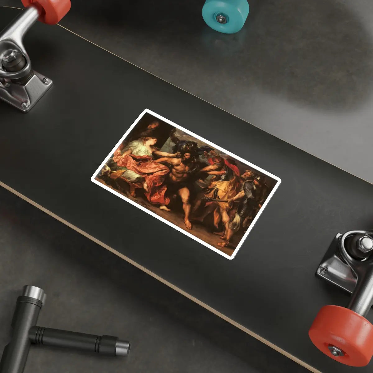 SKU:37181596785013692199 Sticker types:White Shape:Die-Cut Sizes:6" × 6"