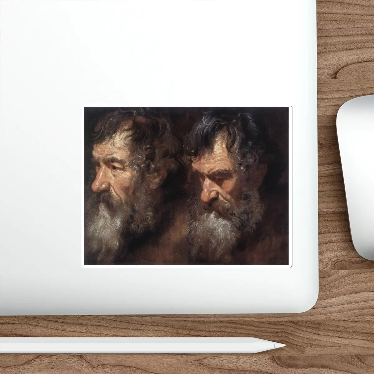 SKU:11975912533071819565 Sticker types:White Shape:Die-Cut Sizes:5" × 5"