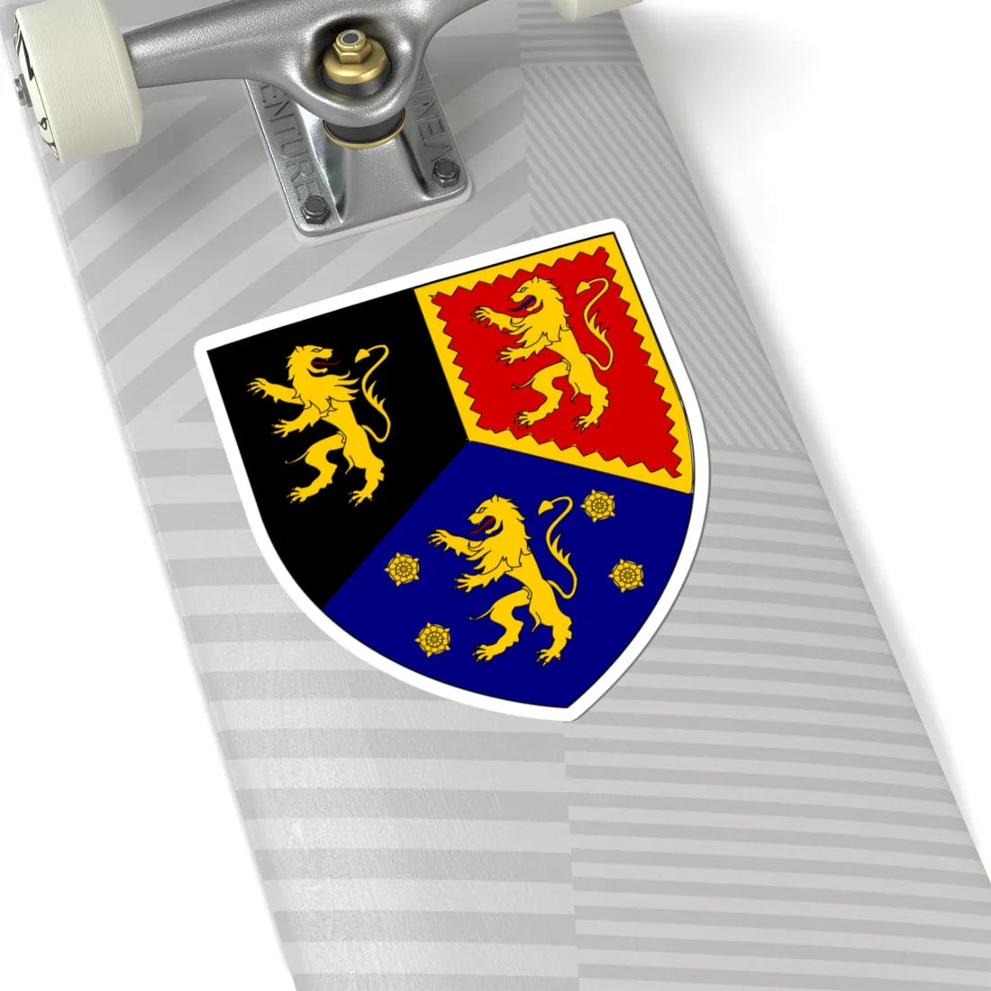 DYFED Shield (United Kingdom) (Coat of Arms) STICKER Vinyl Kiss-Cut Decal - The Sticker Space