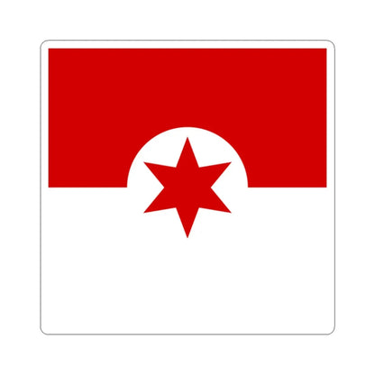 Dykivka flag (Ukraine) STICKER Vinyl Kiss-Cut Decal 2 Inch White - The Sticker Space