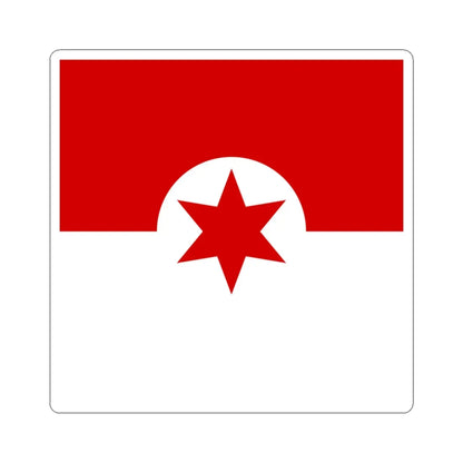 Dykivka flag (Ukraine) STICKER Vinyl Kiss-Cut Decal 3 Inch White - The Sticker Space