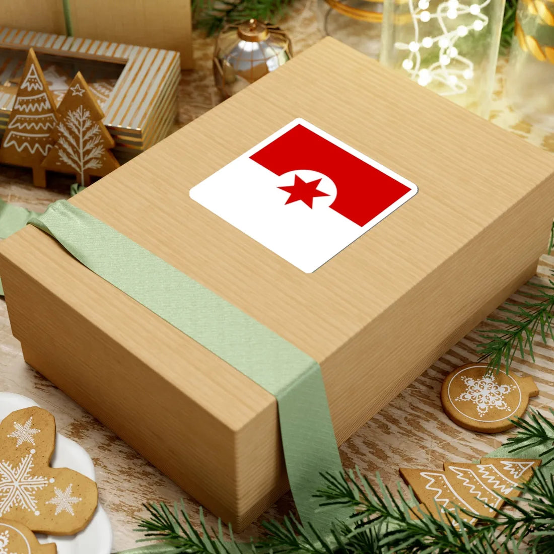 Dykivka flag (Ukraine) STICKER Vinyl Kiss-Cut Decal - The Sticker Space