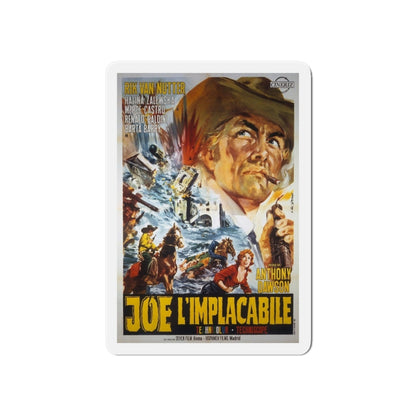 DYNAMITE JOE 1967 Movie Poster - Die-Cut Magnet-6 × 6"-The Sticker Space